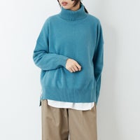 070 ﾌﾞﾙｰ&&モデル身長：162cm 着用サイズ：F&&