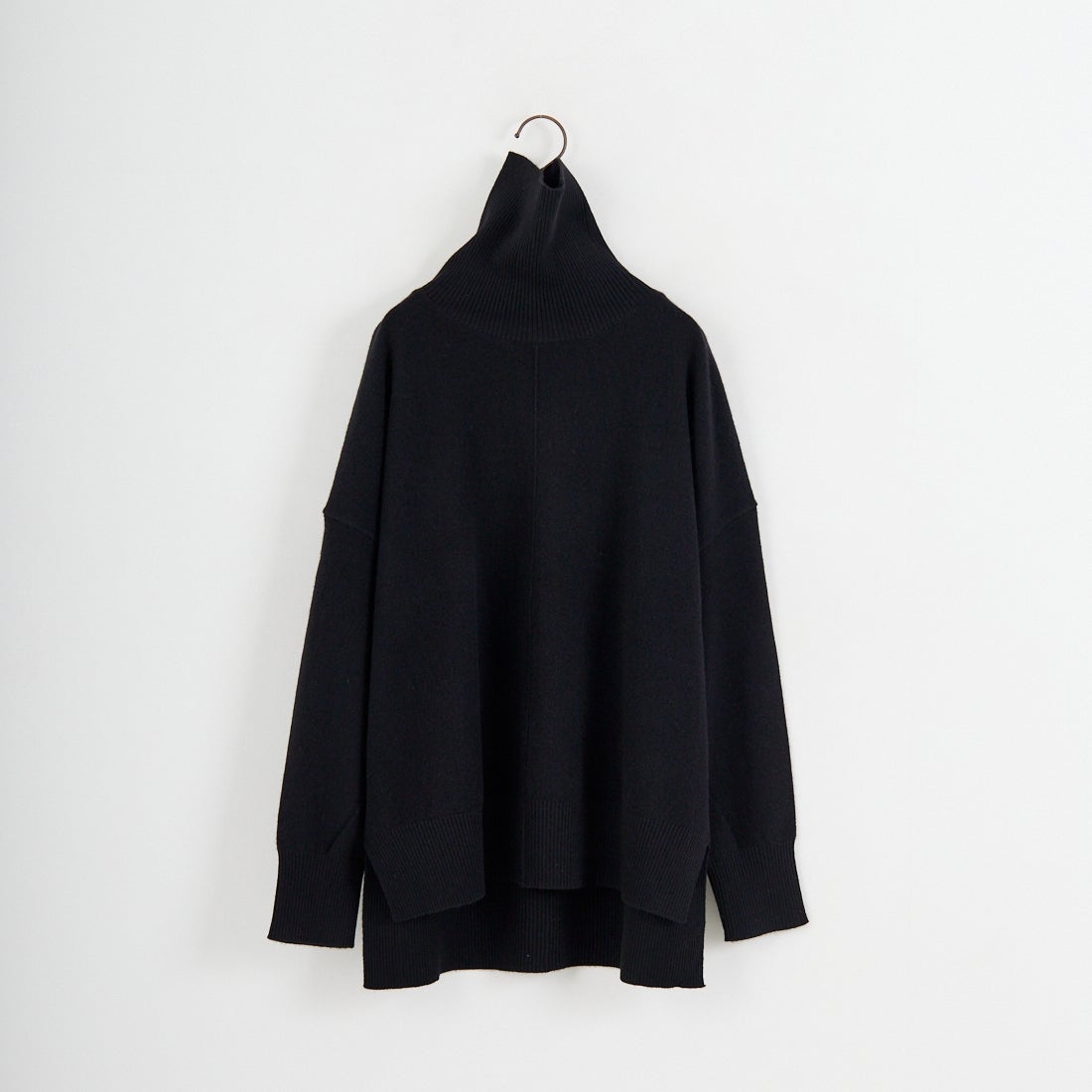 Jeans Factory Clothes [ジーンズファクトリークローズ] 12G メリノウールオフタートルネックニット [11256554] 004 ﾌﾞﾗｯｸ
