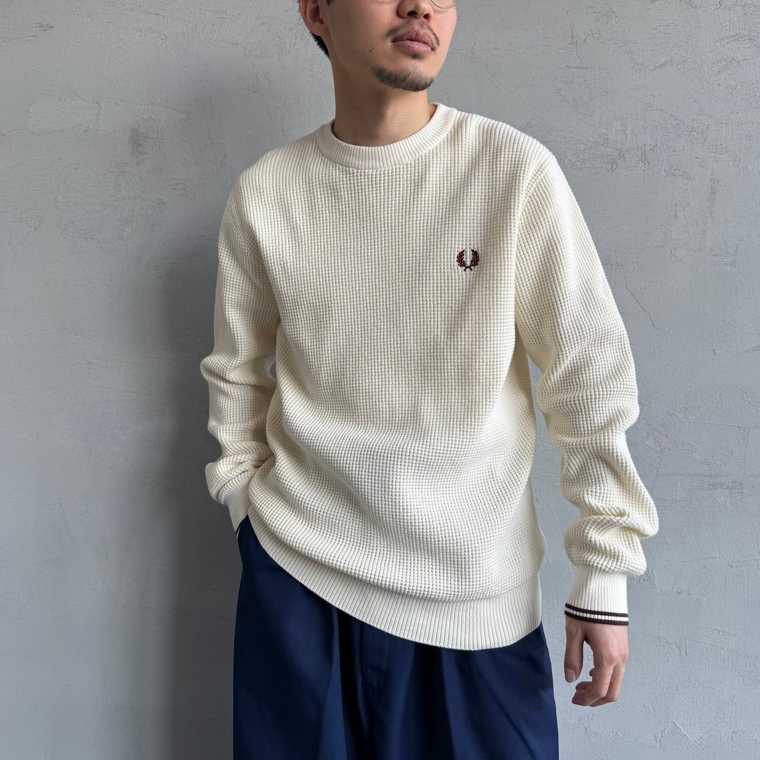 560 ECRU&&モデル身長：168cm 着用サイズ：M&&