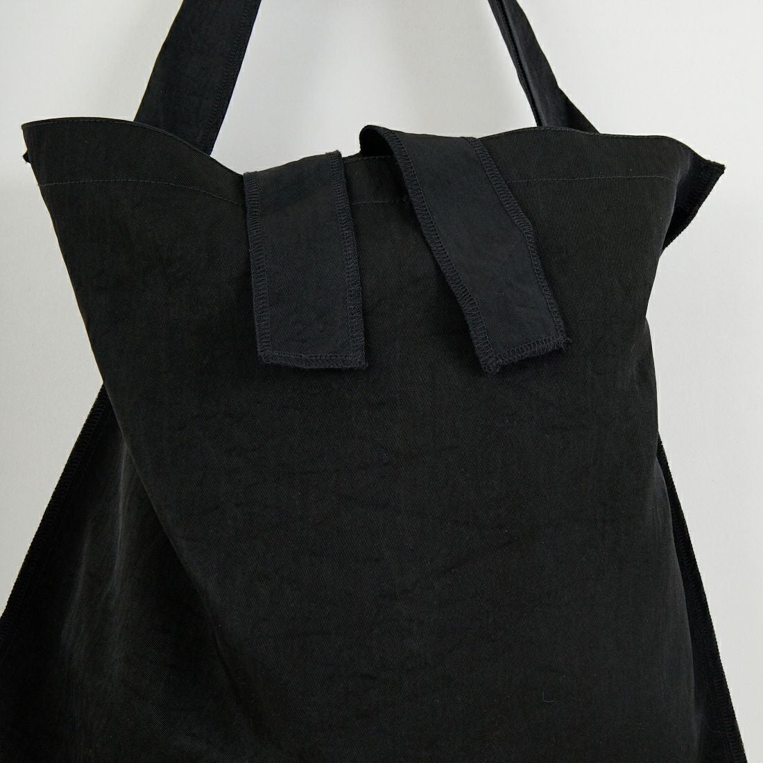 ITTI [イッチ] メリーインサイドアウトトートバッグ L [ITTI-BAG-131-CB] BLACK