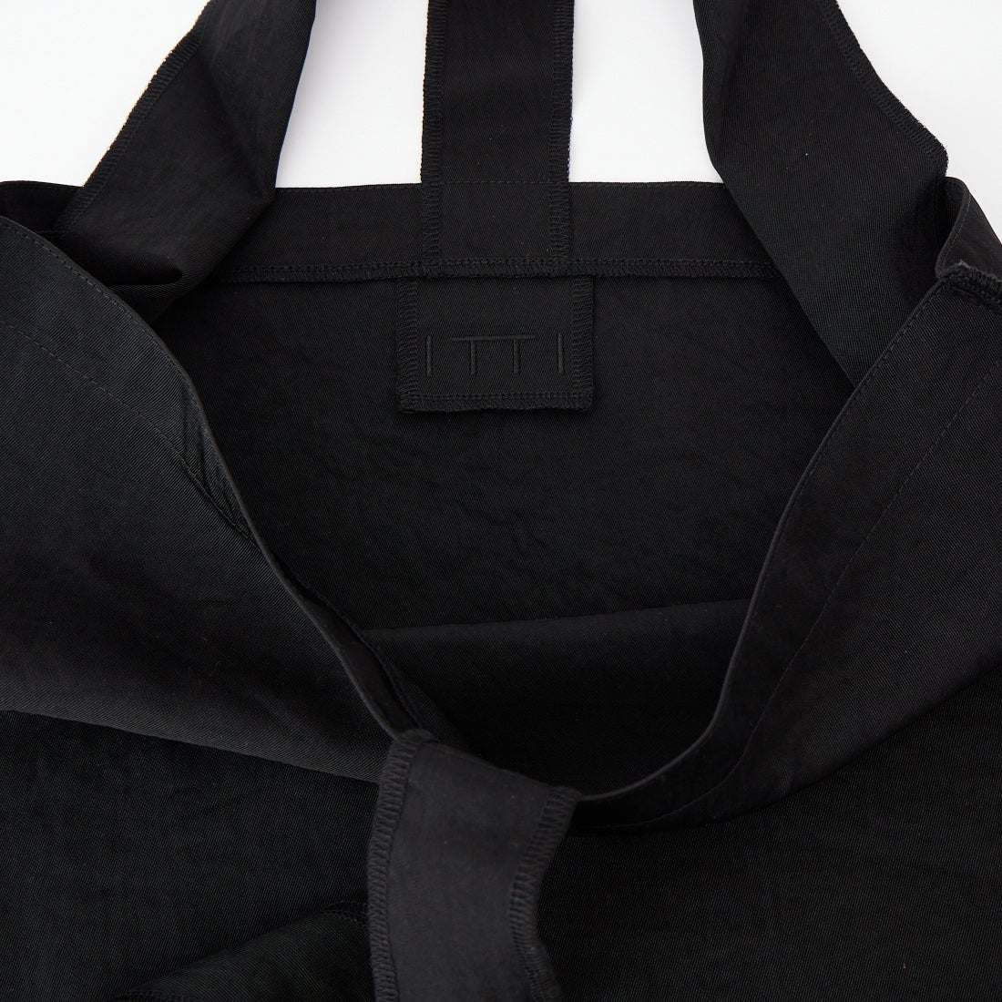 ITTI [イッチ] メリーインサイドアウトトートバッグ L [ITTI-BAG-131-CB] BLACK
