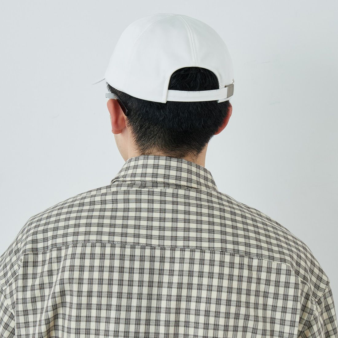 FRED PERRY [フレッドペリー] 別注 ブランデッドツイルキャップ [FPA-26S-038JF] SNOW WHITE