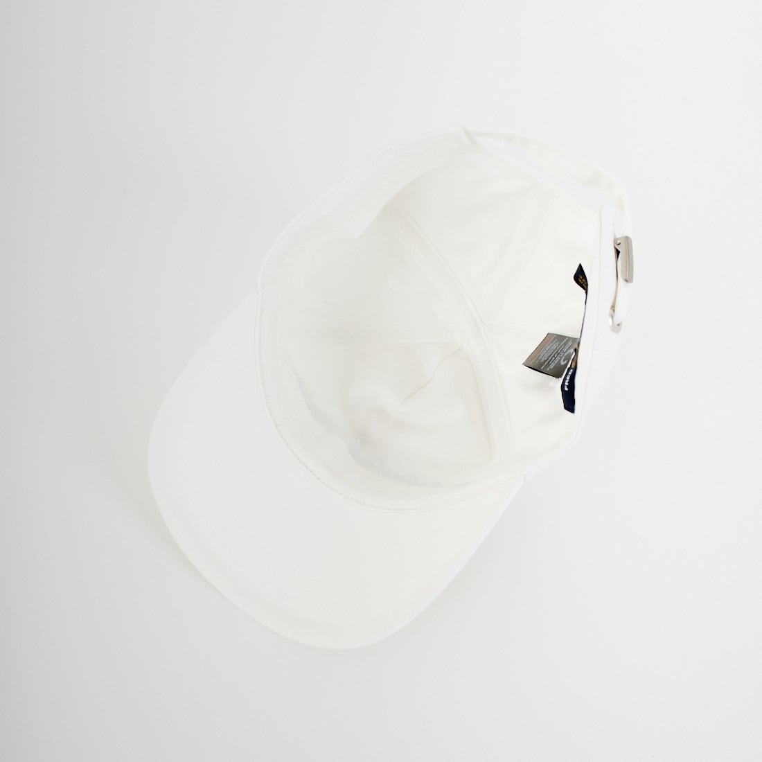 FRED PERRY [フレッドペリー] 別注 ブランデッドツイルキャップ [FPA-26S-038JF] SNOW WHITE