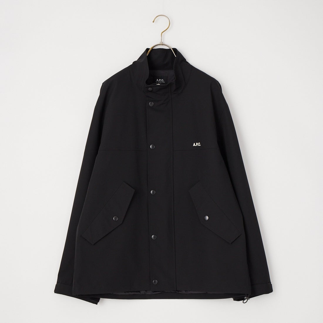 A.P.C. [アー・ペー・セー] ナイロンジップブルゾン [BLOUSON-SUTHERLAND] 99 NOIR