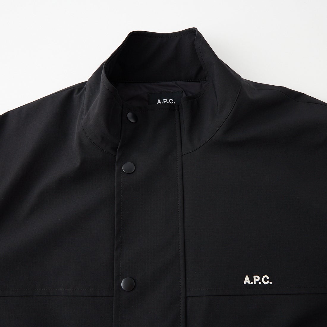 A.P.C. [アー・ペー・セー] ナイロンジップブルゾン [BLOUSON-SUTHERLAND] 99 NOIR