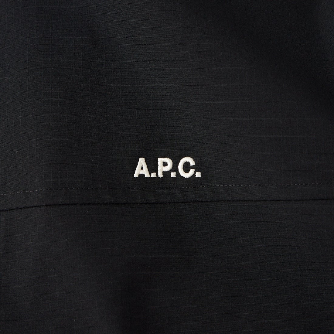 A.P.C. [アー・ペー・セー] ナイロンジップブルゾン [BLOUSON-SUTHERLAND] 99 NOIR