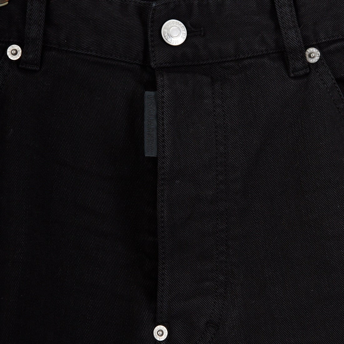 Dsquared2 [ディースクエアード] ブラックブル トラックデニムパンツ [74KB1029-39781] 900 BLACK