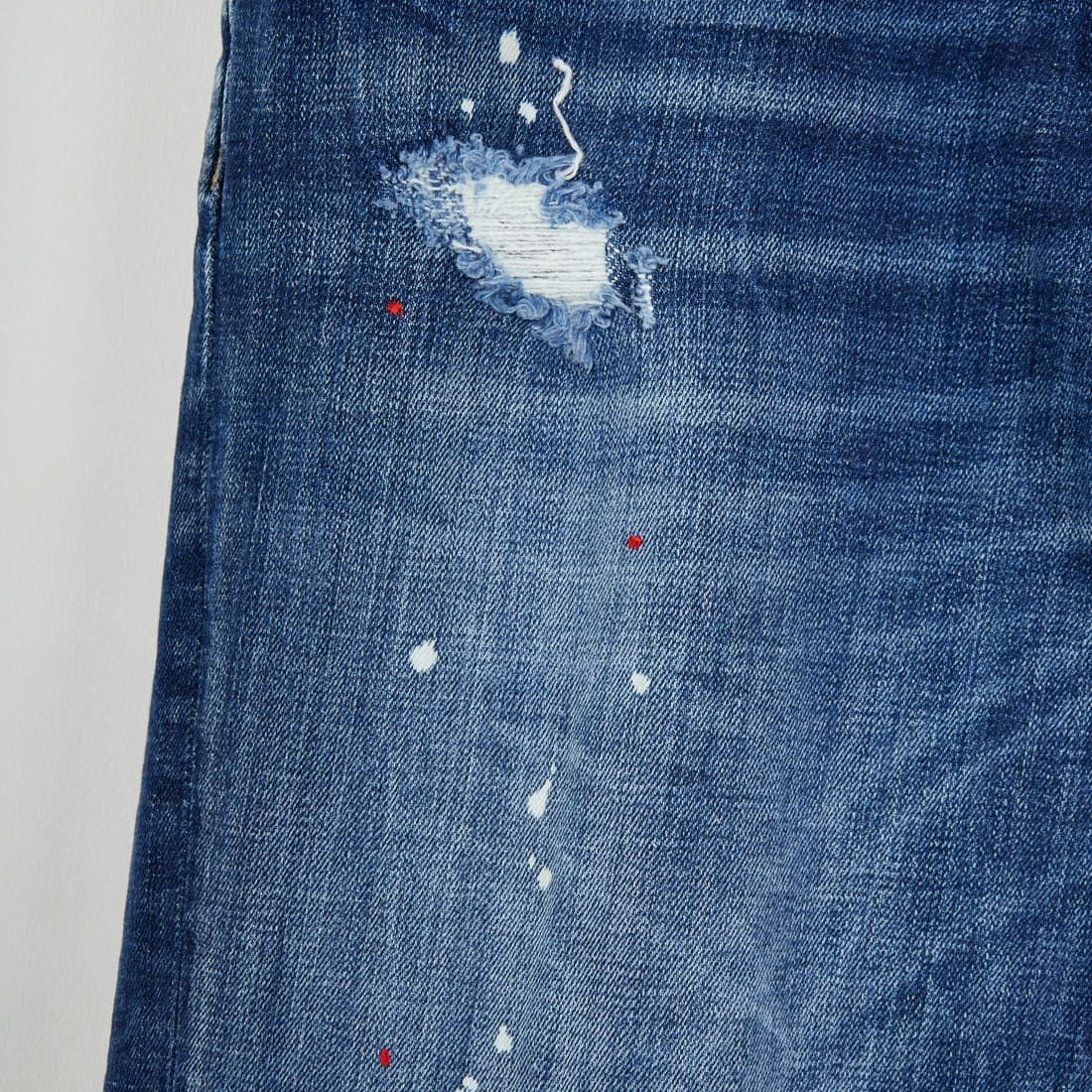 Dsquared2 [ディースクエアード] スリムツイストジーンズ [74LB1874-30664] 470 NAVY B