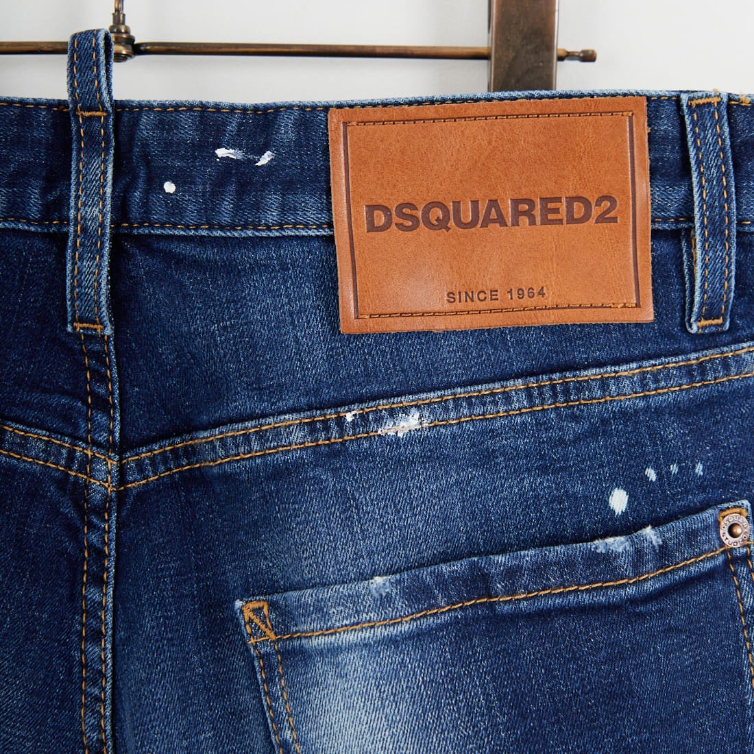 Dsquared2 [ディースクエアード] スリムツイストジーンズ [74LB1874-30664] 470 NAVY B