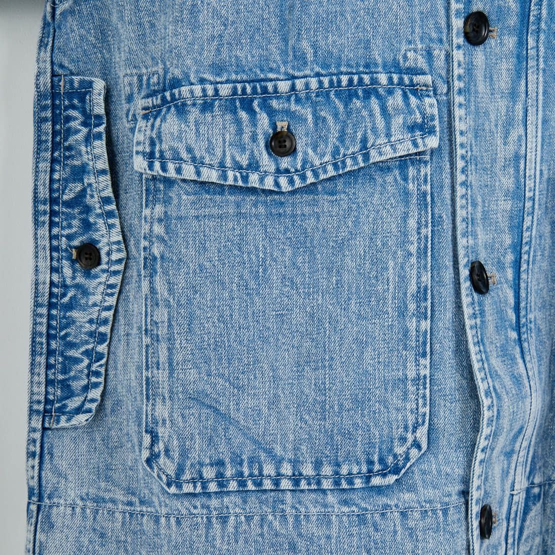 ESTROISLOSE [エストゥロワルーズ] 綿麻デニムジャケット [EB25409] 793 FADE B