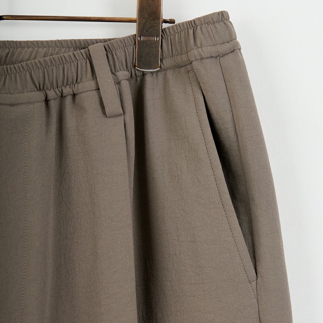 Noir Fabrik [ヌワールファブリック] ミニマルワイドスラックス [NF-261-009] GREIGE