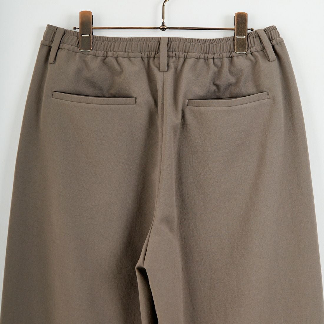 Noir Fabrik [ヌワールファブリック] ミニマルワイドスラックス [NF-261-009] GREIGE