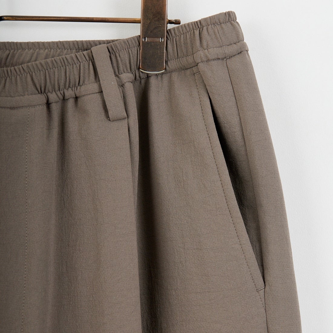 Noir Fabrik [ヌワールファブリック] ミニマルワイドスラックス [NF-261-009] GREIGE