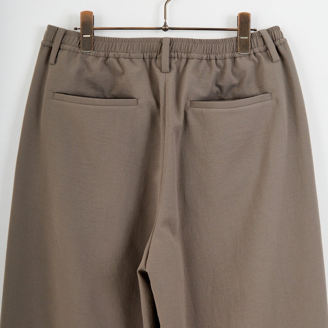 Noir Fabrik [ヌワールファブリック] ミニマルワイドスラックス [NF-261-009] GREIGE