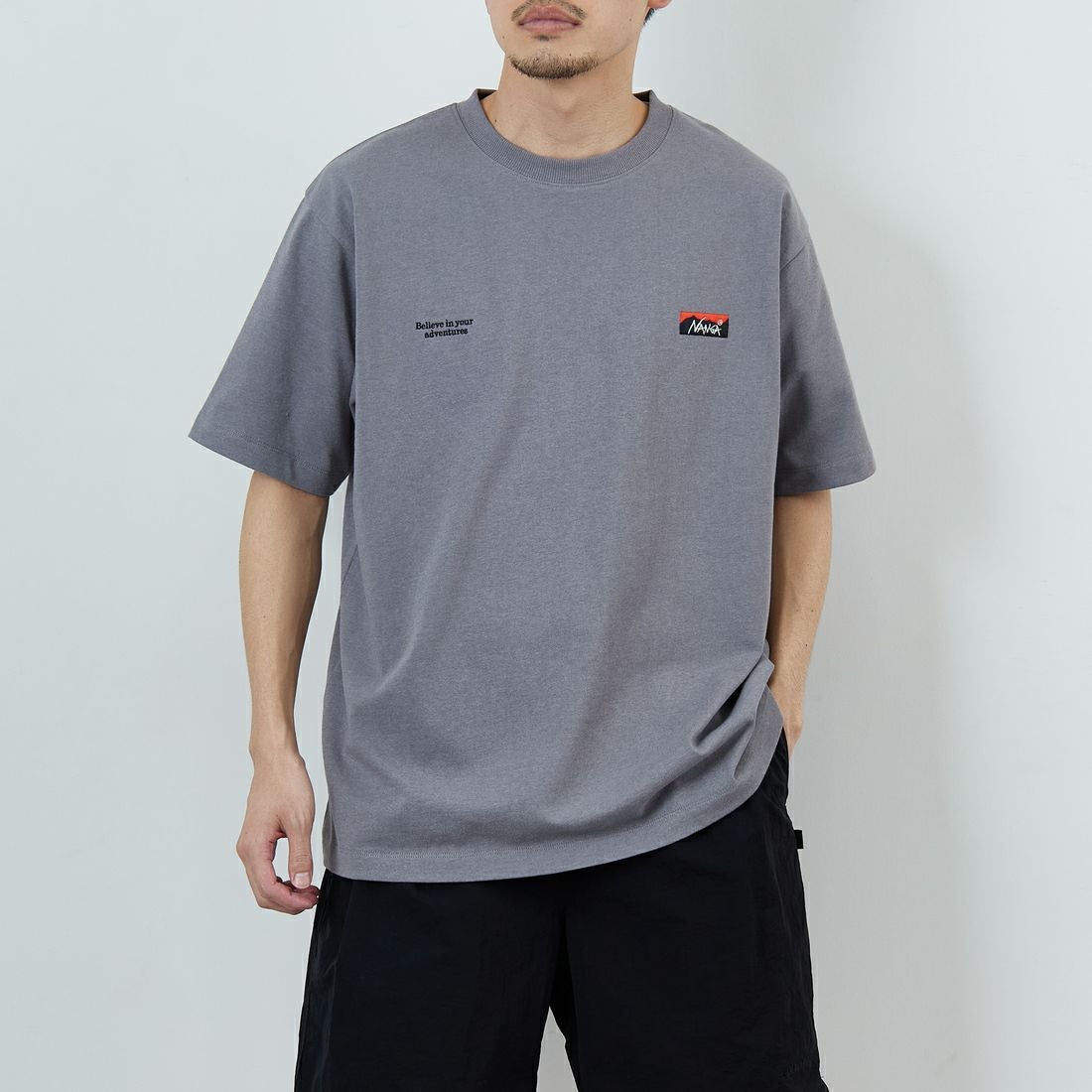 CHARCOAL&&モデル身長：168cm 着用サイズ：L&&