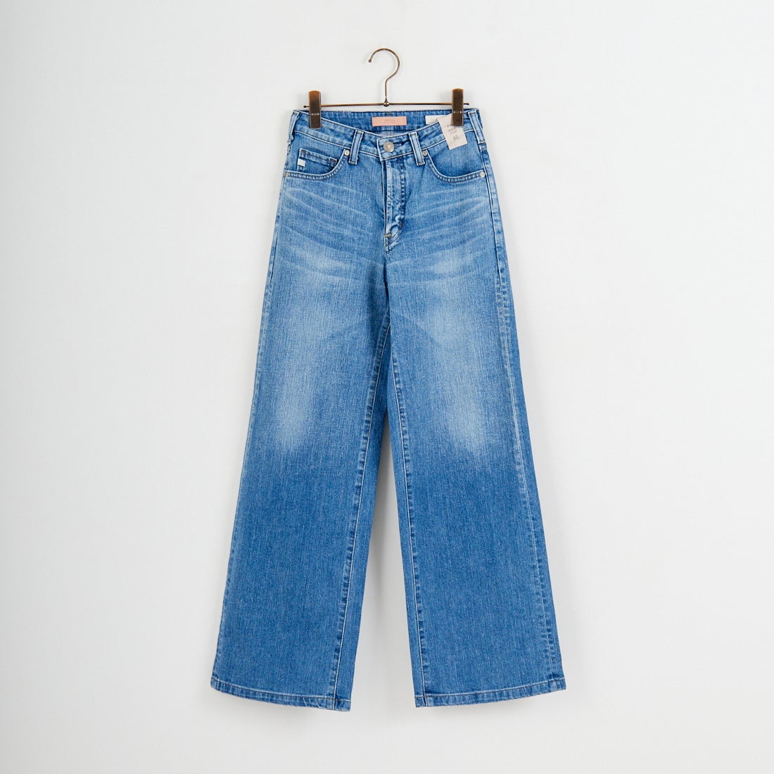 SOMETHING [サムシング] LISA NOUVEAU WIDE/ワイドデニムパンツ [STG10] 56 L.BLUE