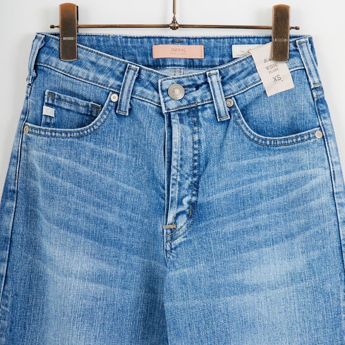 SOMETHING [サムシング] LISA NOUVEAU WIDE/ワイドデニムパンツ [STG10