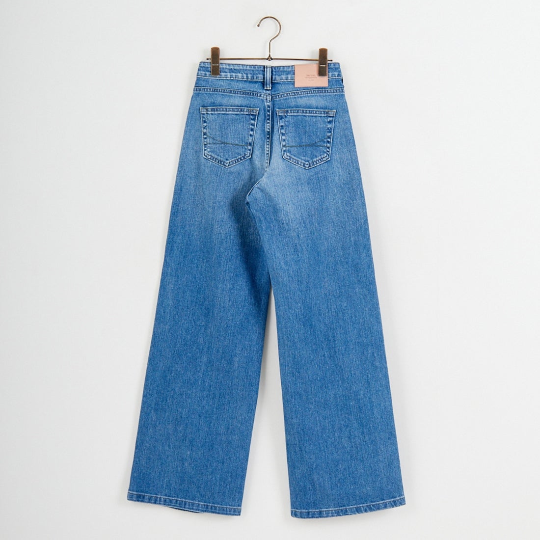 SOMETHING [サムシング] LISA NOUVEAU WIDE/ワイドデニムパンツ [STG10] 56 L.BLUE