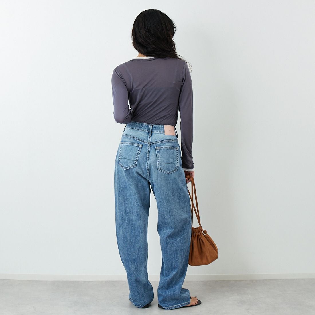 SOMETHING [サムシング] CLAUDIA NOUVEAU CURVE/カーブデニムパンツ