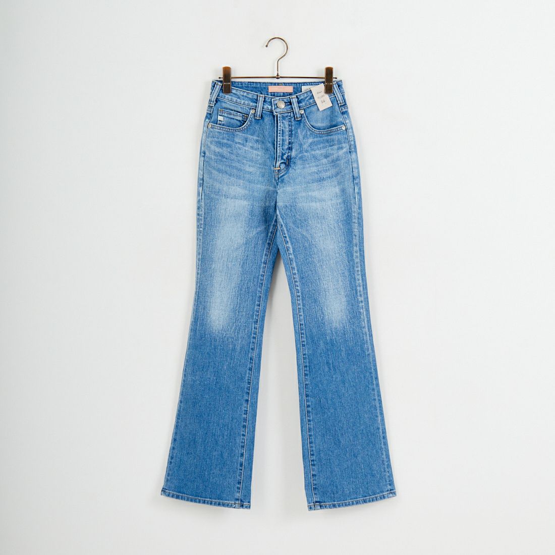 SOMETHING [サムシング] LISA NOUVEAU FLARE/フレアデニムパンツ [STG11] 56 L.BLUE