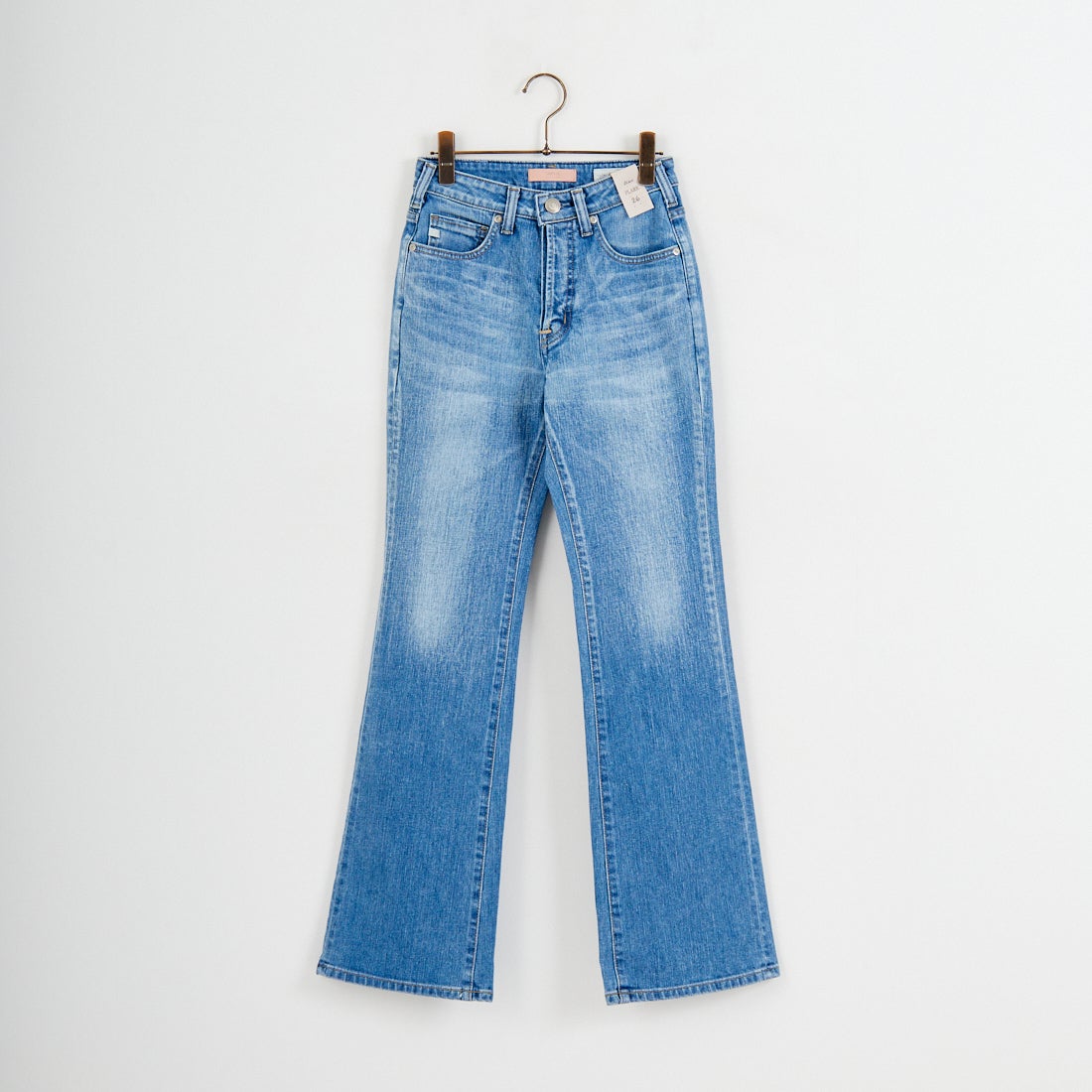SOMETHING [サムシング] LISA NOUVEAU FLARE/フレアデニムパンツ [STG11] 56 L.BLUE