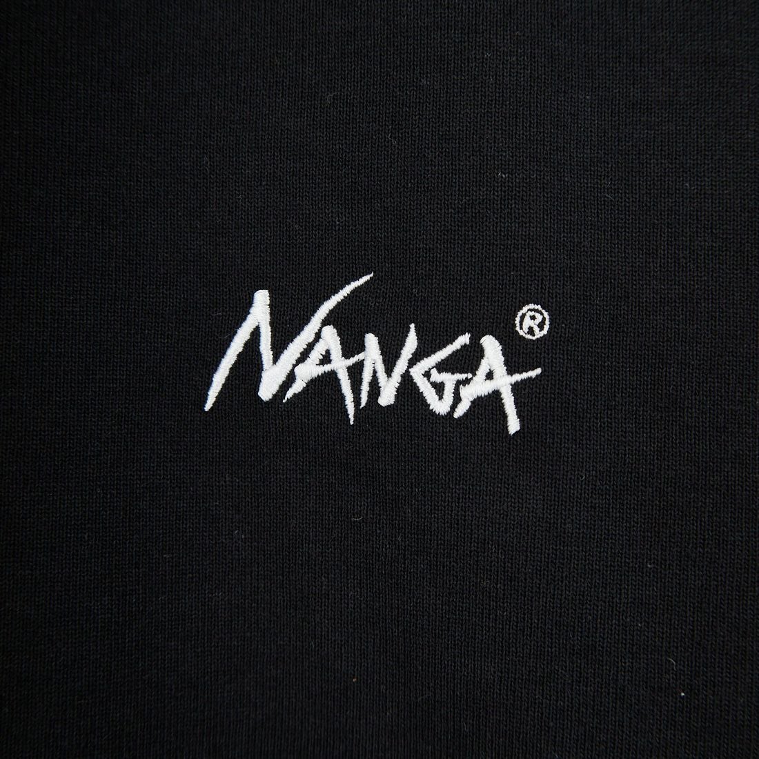 JEANSFACTORY × NANGA [ジーンズファクトリー × ナンガ] 別注 ルーズフィット NEBUKUROバックプリント ドローコードTシャツ [NW26SS-JF8] BLACK