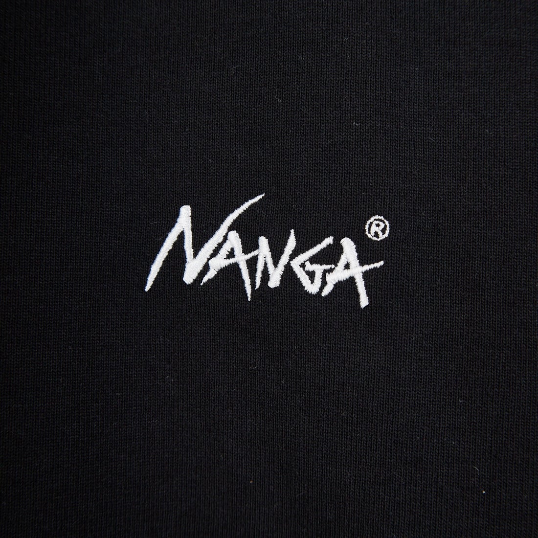 JEANSFACTORY × NANGA [ジーンズファクトリー × ナンガ] 別注 ルーズフィット NEBUKUROバックプリント ドローコードTシャツ [NW26SS-JF8] BLACK