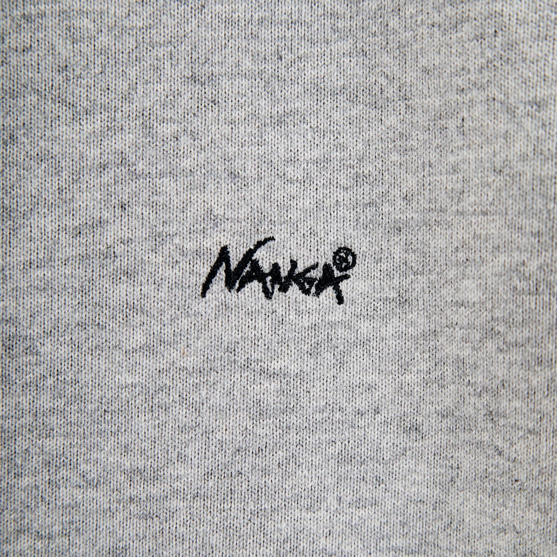 JEANSFACTORY × NANGA [ジーンズファクトリー × ナンガ] 別注 ルーズフィット メッシュ切替え ドローコードTシャツ [NW26SS-JF7] GRAY