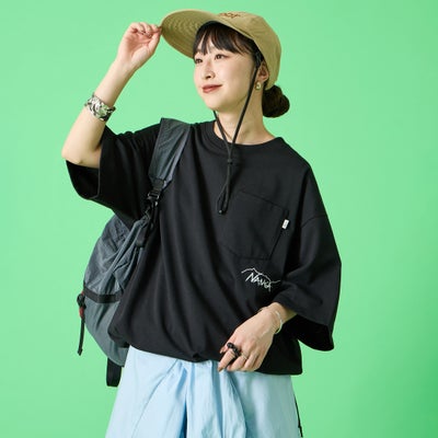 BLACK&&モデル身長：150cm 着用サイズ：S&&