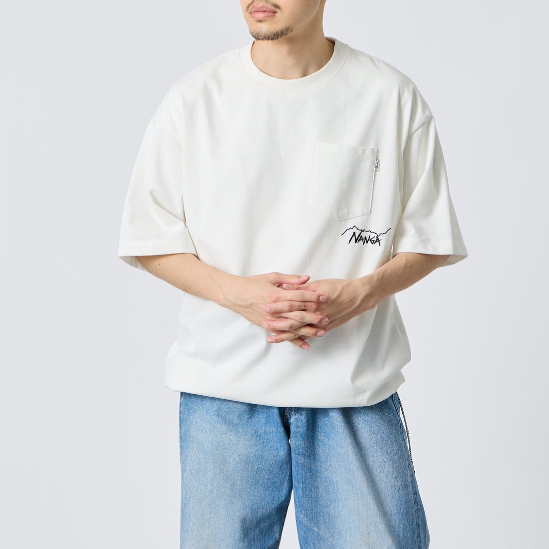 WHITE&&モデル身長：168cm 着用サイズ：M&&