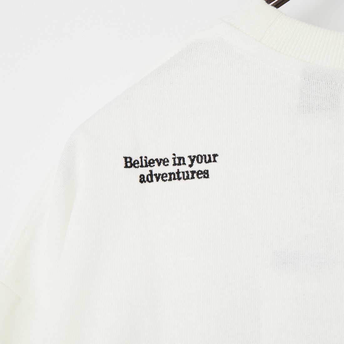 JEANSFACTORY × NANGA [ジーンズファクトリー × ナンガ] 別注 ルーズフィット ドローコードポケットTシャツ [NW26SS-JF5] WHITE