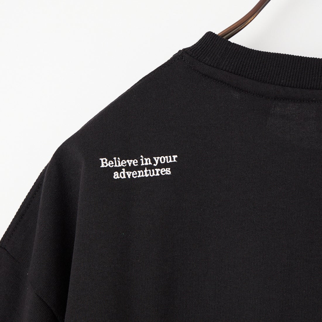 JEANSFACTORY × NANGA [ジーンズファクトリー × ナンガ] 別注 ルーズフィット ドローコードポケットTシャツ [NW26SS-JF5] BLACK