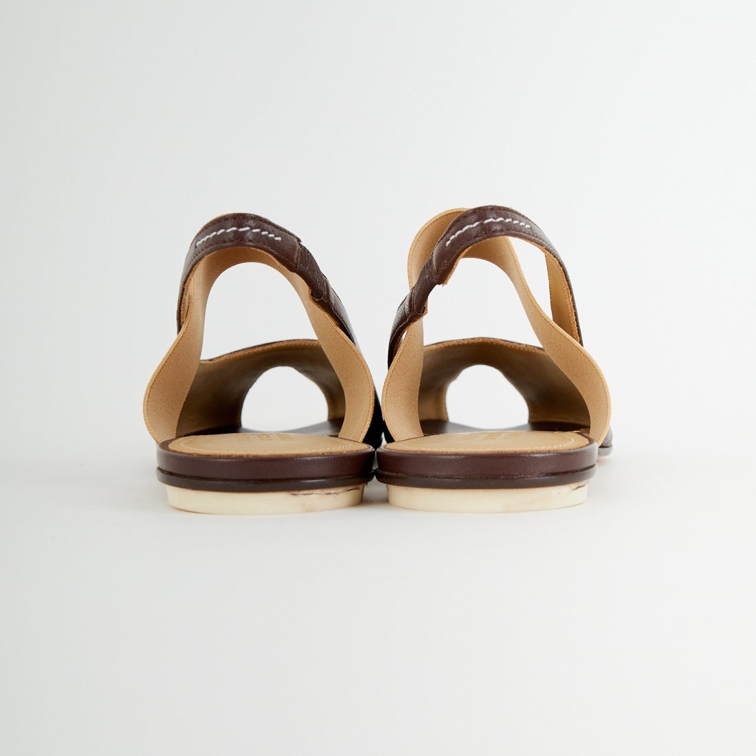 は*あ様 ☆新品未使用☆MM⑥ ブラウン オープントゥ ミュール コメント追加 MM6 Maison Margiela [エムエムシックス メゾン マルジェラ