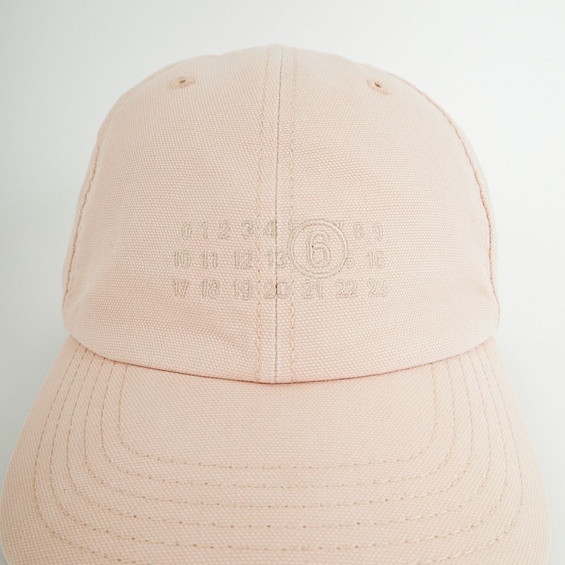MM6 Maison Margiela [エムエムシックス メゾン マルジェラ] コットンキャンバスキャップ [SH0TC0008-M35346] 231 PINK