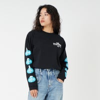 01 BLACK&&モデル身長：162cm 着用サイズ：S&&