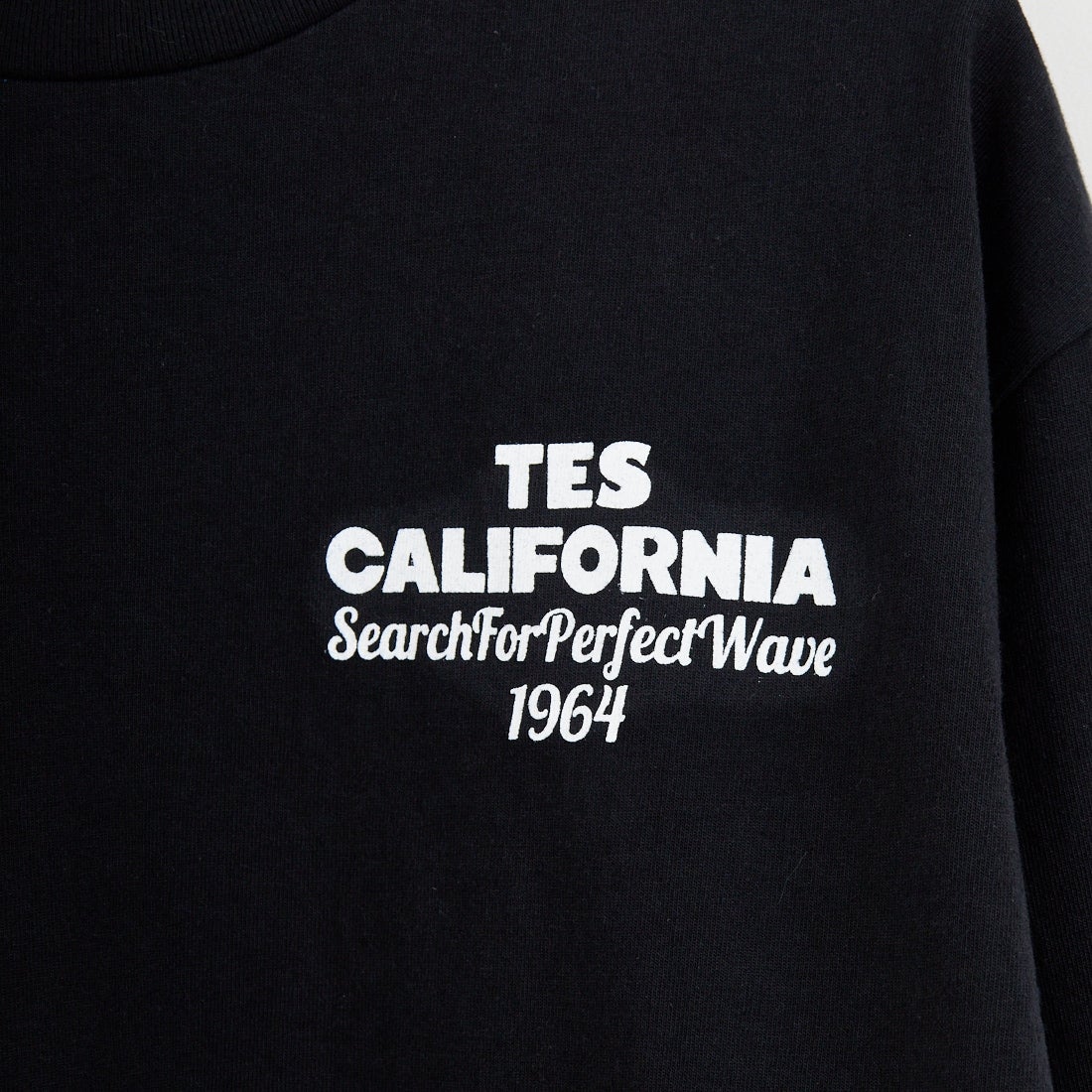 The Endless Summer [エンドレスサマー] オーバルロゴプリント ロングスリーブTシャツ [FH-26374305] 01 BLACK