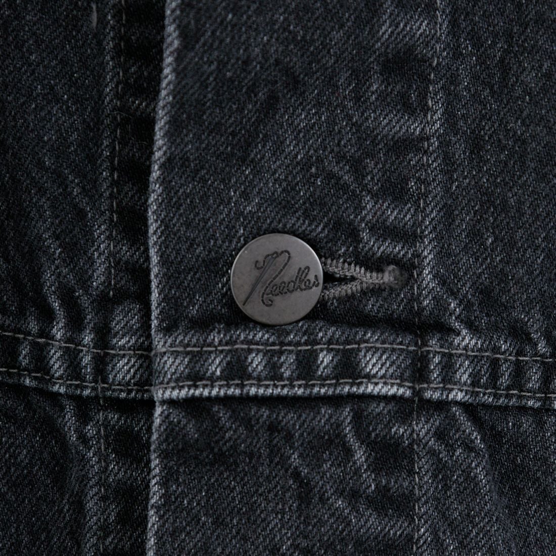 Needles [ニードルズ] 12ozデニム ダーツジーンジャケット [SX199] B BLACK