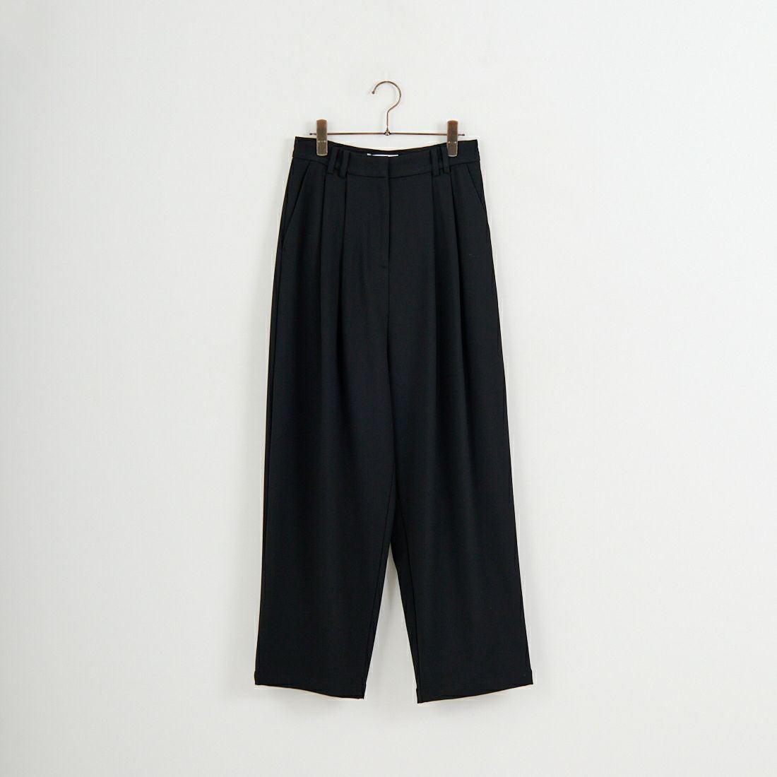 RIM.ARK [リムアーク] ドビーストライプ ダブルタックパンツ [460JSL31-0171] BLK