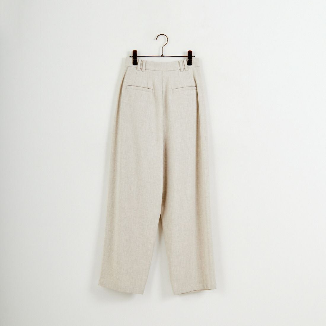 RIM.ARK [リムアーク] ドビーストライプ ダブルタックパンツ [460JSL31-0171] L/BEG