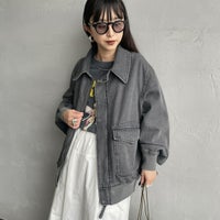 BLACK&&モデル身長：150cm 着用サイズ：S&&