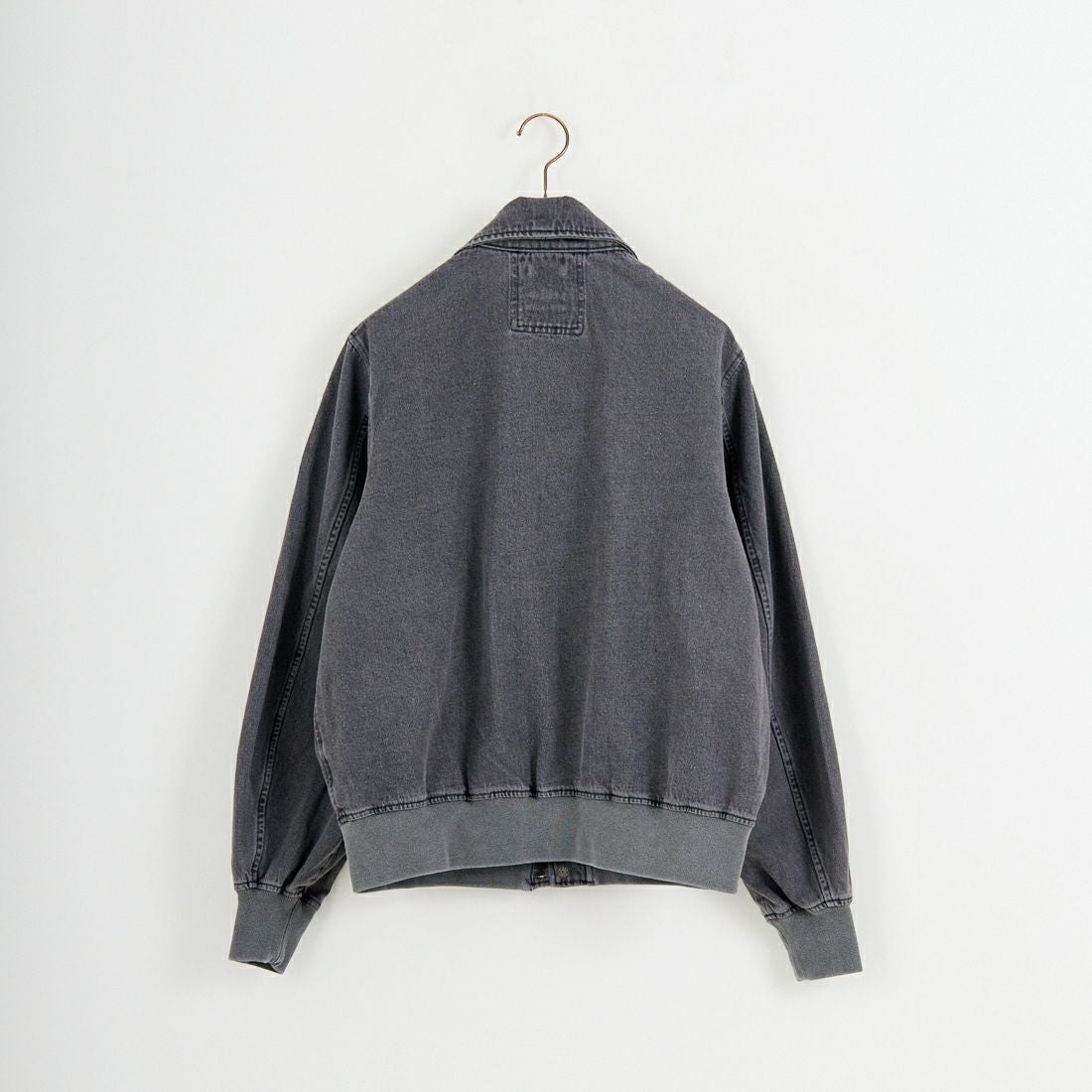 ARMY TWILL SANFORIZED [アーミーツイル サンフォライズド] 別注 ショート丈 デニムブルゾン [AM-2614502-INT-JF] BLACK