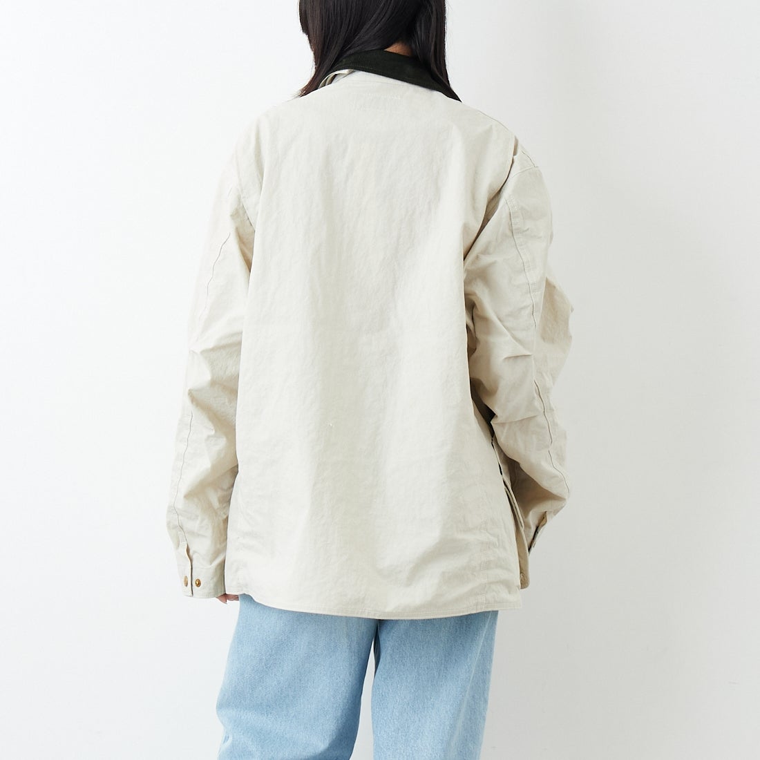 L.L.BEAN [エルエルビーン] Beans フィールドコート [6175-3033] 24 SAND &&モデル身長：162cm 着用サイズ：S&&