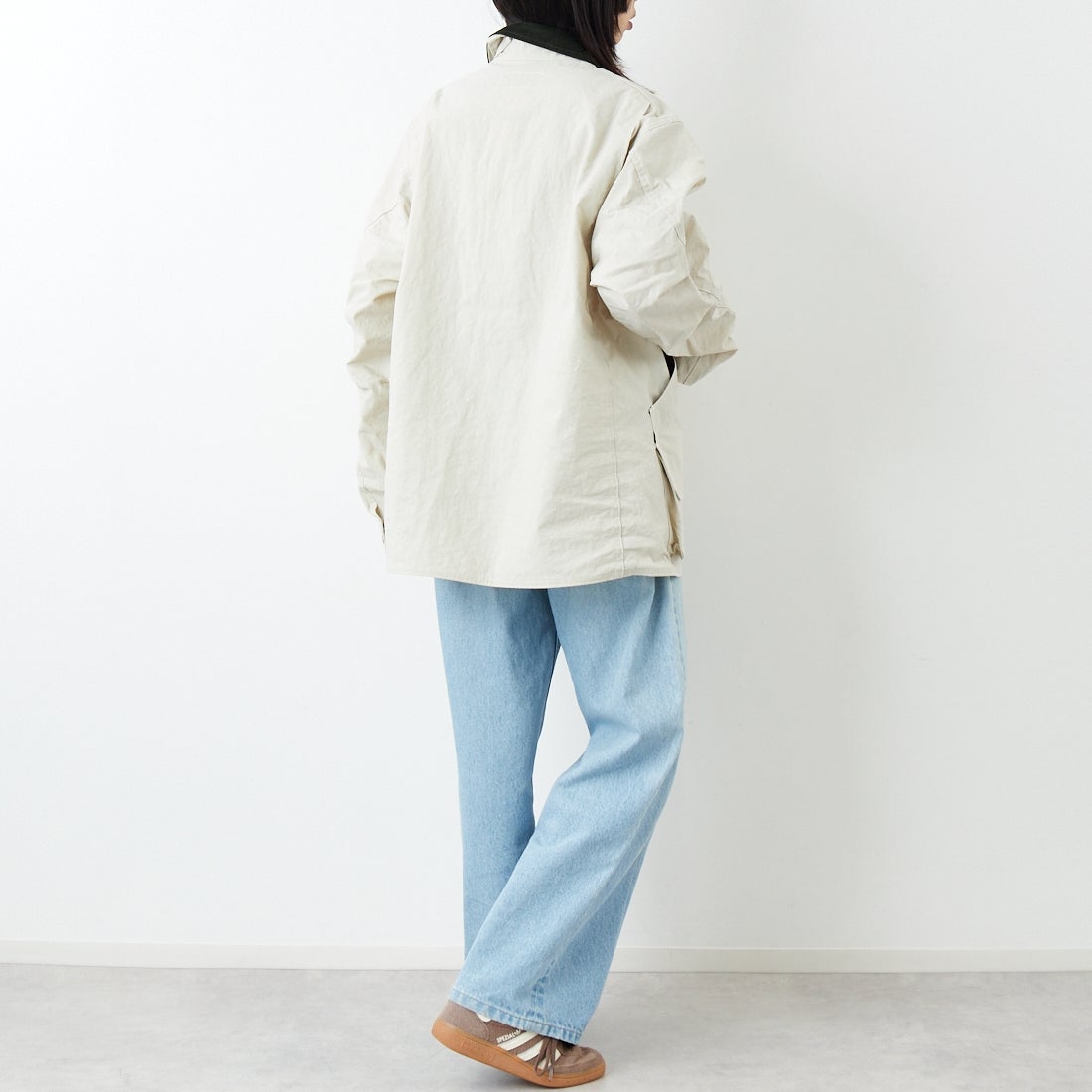 L.L.BEAN [エルエルビーン] Beans フィールドコート [6175-3033] 24 SAND &&モデル身長：162cm 着用サイズ：S&&