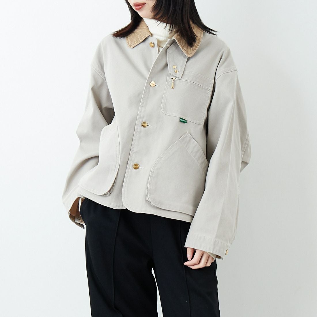 09 NATURAL&&モデル身長：162cm 着用サイズ：M&&