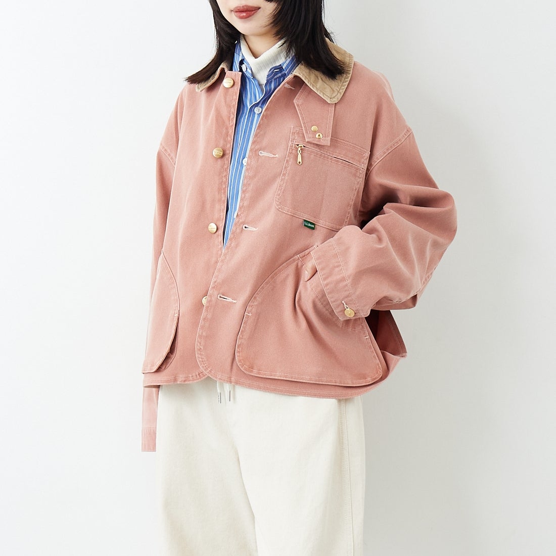 08 F.SALMO&&モデル身長：162cm 着用サイズ：M&&