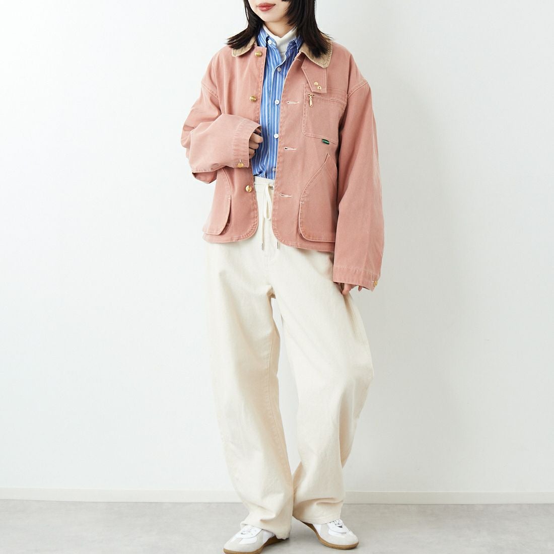 エルエルビーン　フィールドコート　ピンク L.L.BEAN [エルエルビーン] Beans プロスペクトハーバー フィールド