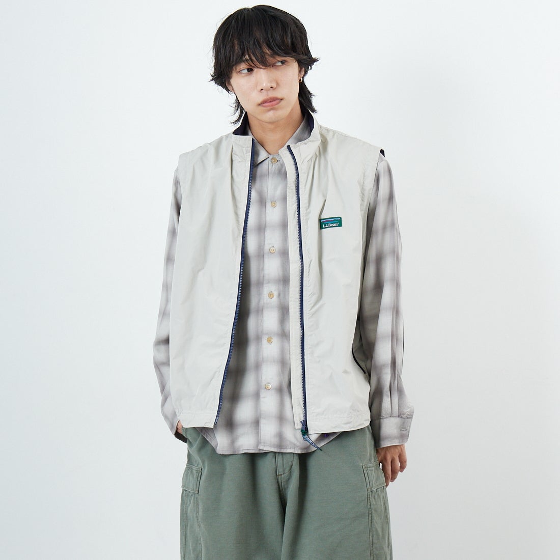 eyden着用　ballin人気ベスト 中々出回ってないです。 L.L.BEAN [エルエルビーン] ロクスベリーベスト [6175-3042]｜ジーンズ