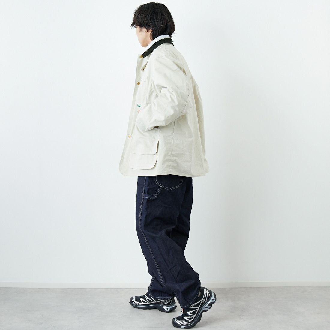 L.L.BEAN [エルエルビーン] Beans フィールドコート [6175-3033] 24 SAND &&モデル身長：179cm 着用サイズ：L&&