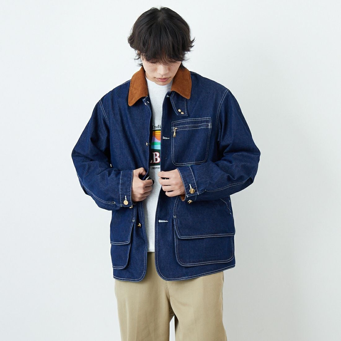 L.L.BEAN [エルエルビーン] Beans デニムフィールドコート [6175-3035