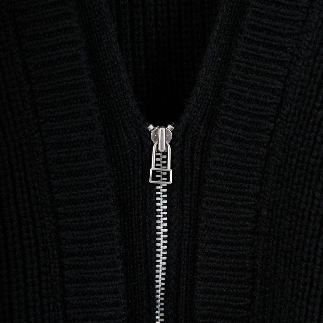 Dignite collier ディニテコリエ　ニット セーター　デザインニット DIGNITE COLLIER [ディニテコリエ] ジップニットカーディガン